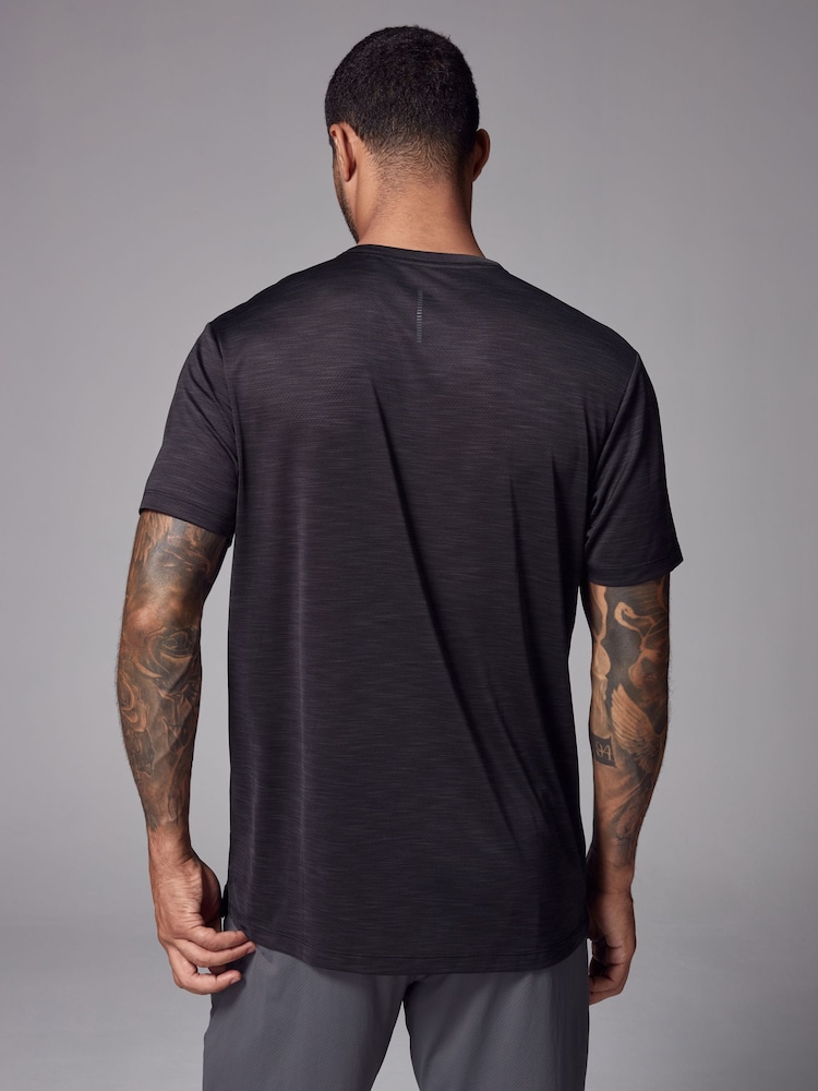 Black Active Gym Training T-Shirt - Image 5 of 11