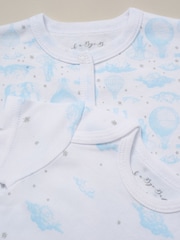 Rock-A-Bye Baby Boutique Printed All in One 100% Cotton 5-Piece Baby Gift Set - Image 2 of 5