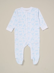 Rock-A-Bye Baby Boutique Printed All in One 100% Cotton 5-Piece Baby Gift Set - Image 3 of 5