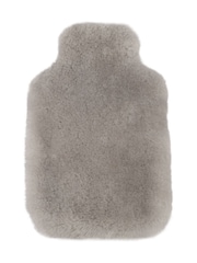 Just Sheepskin Grey Rebecca Hot Water Bottle - Image 2 of 3