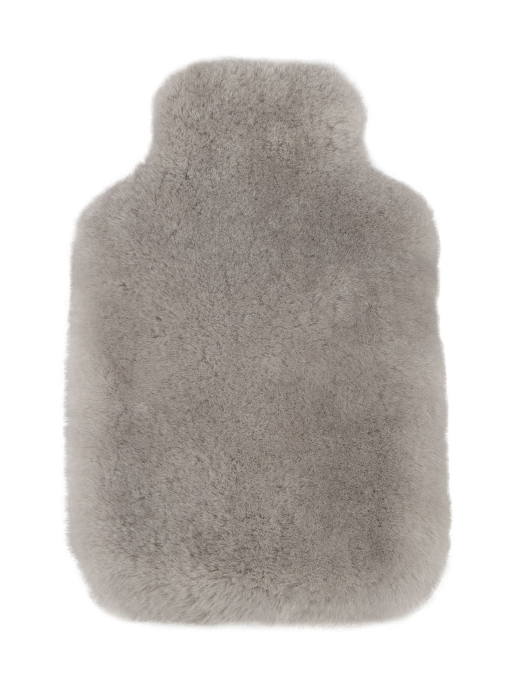 Just Sheepskin Grey Rebecca Hot Water Bottle - Image 2 of 3