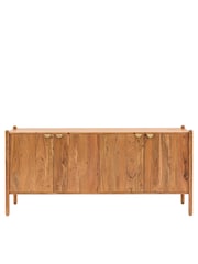 Gallery Home Natural Elvan 4 Door Sideboard - Image 7 of 7