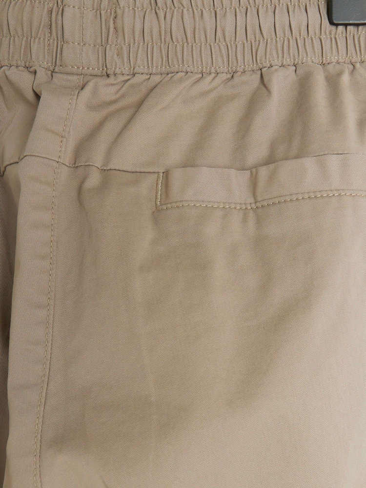 River Island Natural Elasticated Cargo Trousers - Image 4 of 4