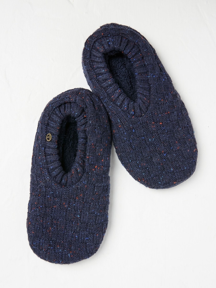 FatFace Blue Navy Bee Daisy Socks 1 Pack - Image 1 of 2