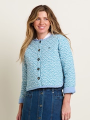 Brakeburn Blue Yasmin 100% Cotton Jacket - Image 1 of 3
