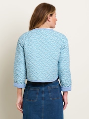 Brakeburn Blue Yasmin 100% Cotton Jacket - Image 2 of 3