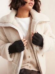 Black Fingerless Gloves - Image 1 of 5