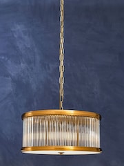 Interiors by Premier Brown Kensington Townhouse 6 Bulb Pendant Light - Image 1 of 4