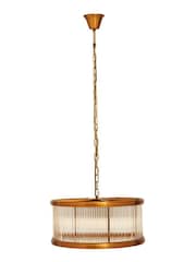 Interiors by Premier Brown Kensington Townhouse 6 Bulb Pendant Light - Image 3 of 4