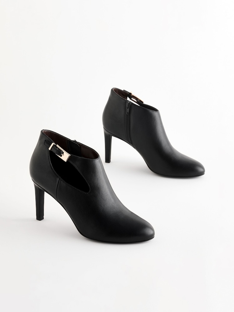 Black Forever Comfort® Open Side Shoe Boots - Image 3 of 7
