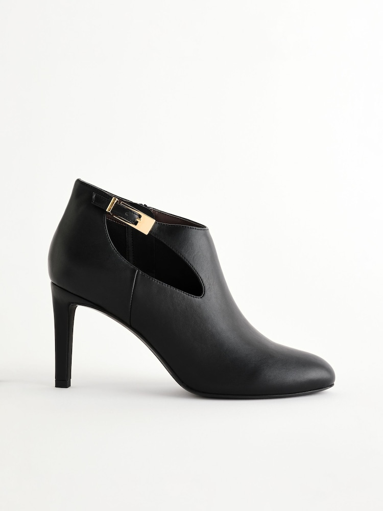 Black Forever Comfort® Open Side Shoe Boots - Image 4 of 7