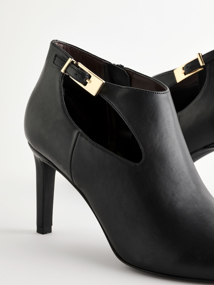 Black Forever Comfort® Open Side Shoe Boots - Image 5 of 7