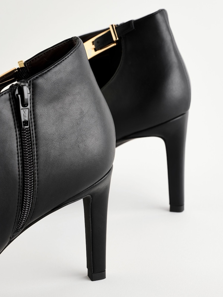 Black Forever Comfort® Open Side Shoe Boots - Image 7 of 7