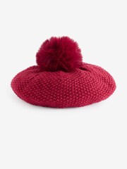 Red Beret Hat (3mths-10yrs) - Image 1 of 3