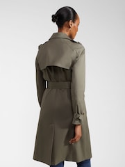 Verde oliva - Hobbs Lisa Trench Jacket - Imagen 2 de 4