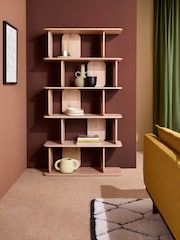 MADE.COM White Wash Oak Nyla Tall Shelving Unit - Image 1 of 3