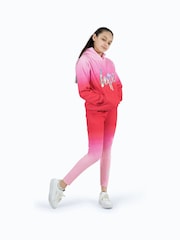Hype. Girls Pink Fade 100% Cotton Hoodie - Image 1 of 8