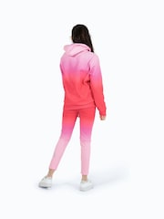 Hype. Girls Pink Fade 100% Cotton Hoodie - Image 2 of 8