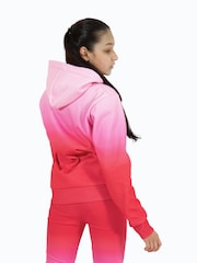 Hype. Girls Pink Fade 100% Cotton Hoodie - Image 4 of 8