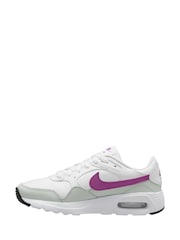 Nike White/Purple Air Max SC Trainers - Image 2 of 4