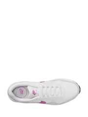 Nike White/Purple Air Max SC Trainers - Image 3 of 4