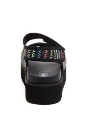Rocket Dog Balmy Randy Raffia Black Sandals - Image 3 of 4