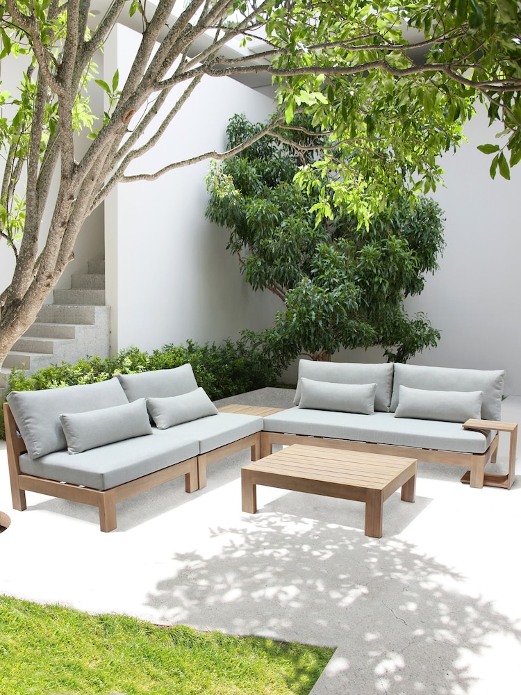 Kettler Silver Green Beach Garden Lounge Set - Image 1 of 8