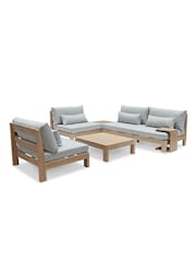 Kettler Silver Green Beach Garden Lounge Set - Image 7 of 8