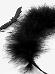Black Halloween Bat Headband - Image 5 of 5