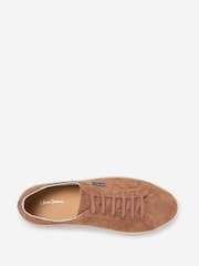Oliver Sweeney Brown Suede Espadrille Trainers - Image 3 of 5