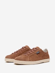 Oliver Sweeney Brown Suede Espadrille Trainers - Image 4 of 5