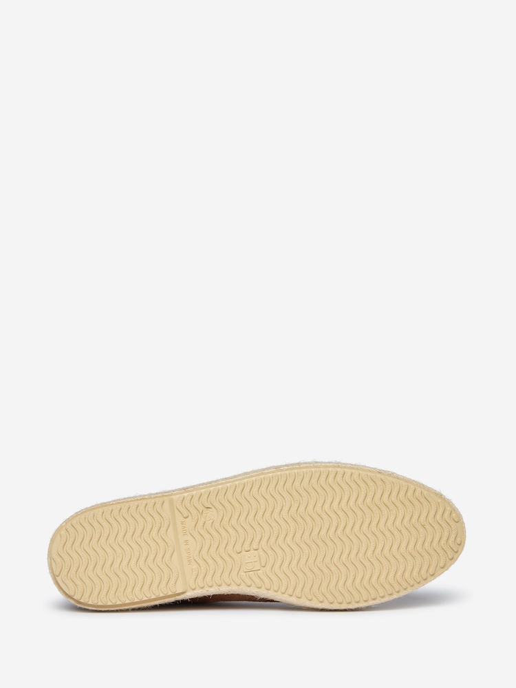 Oliver Sweeney Brown Suede Espadrille Trainers - Image 5 of 5