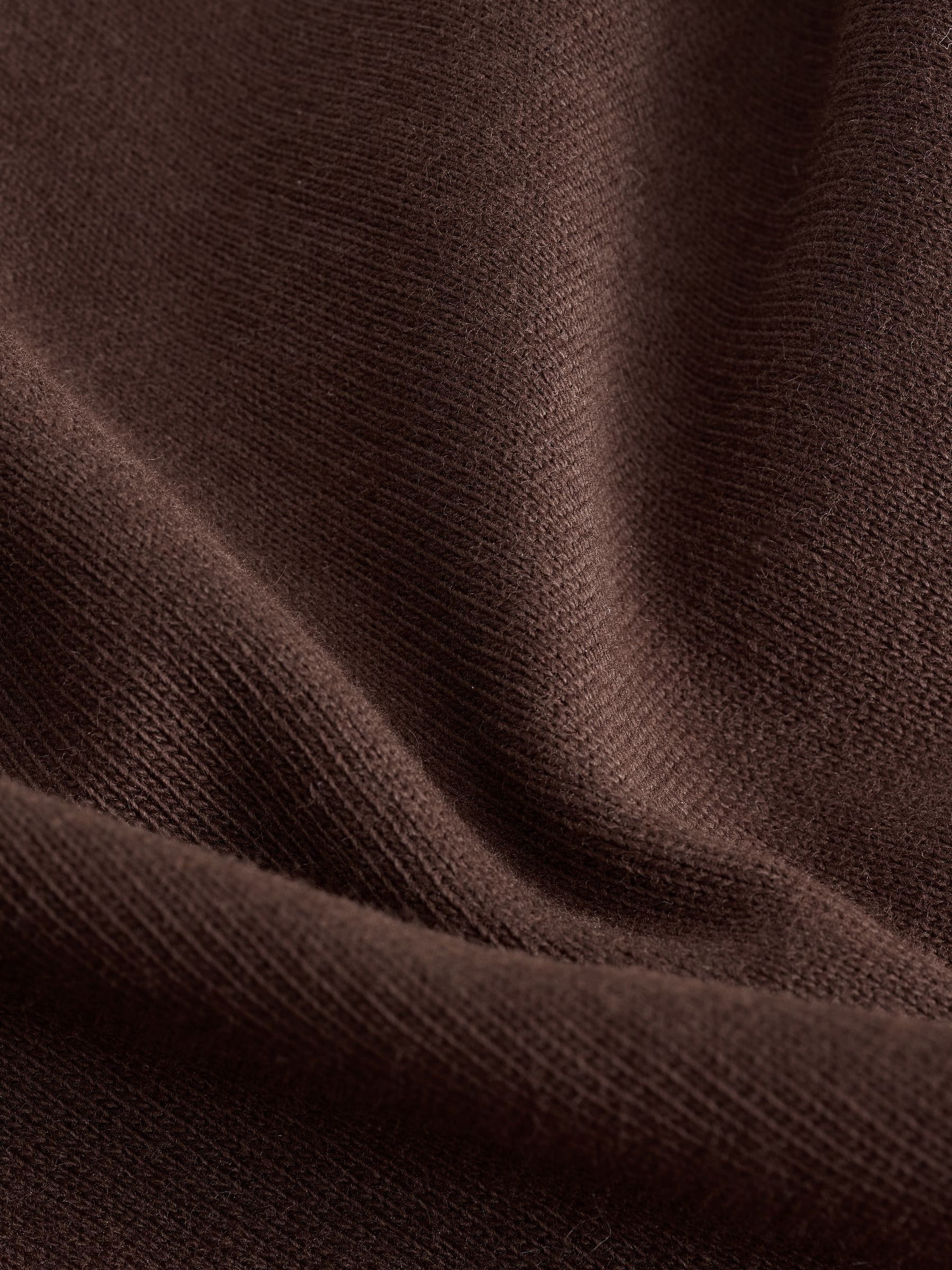 Buy Brown Relaxed Fit Long Sleeve Heavyweight 100% Cotton T