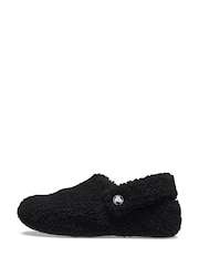 Crocs Black Kids Cozzzy Slippers - Image 2 of 7