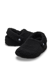 Crocs Black Kids Cozzzy Slippers - Image 4 of 7