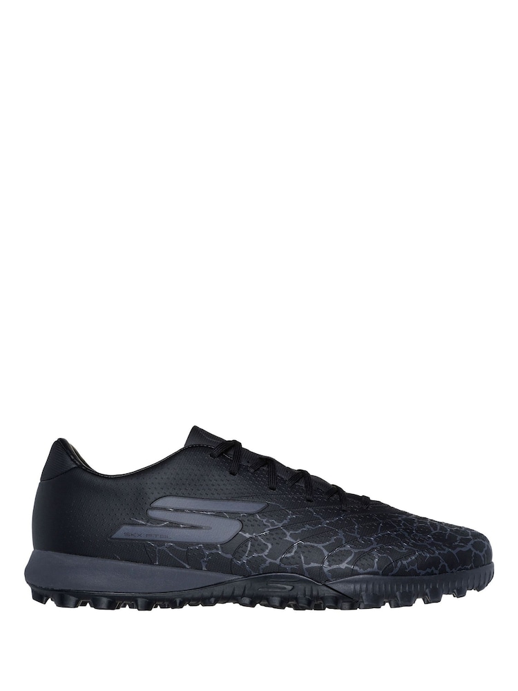 Skechers Silver/Black Gold Turf Football Boots - Image 2 of 5