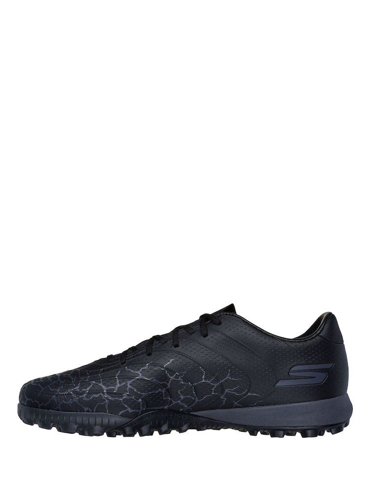 Skechers Silver/Black Gold Turf Football Boots - Image 3 of 5
