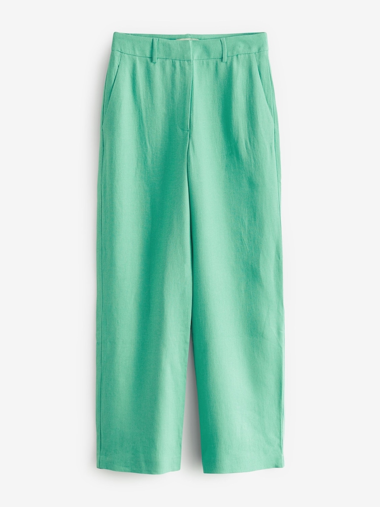 Aspiga Green Imi Linen Trousers - Image 6 of 6 Aspiga Green Imi Linen Trousers - Image 6 of 6