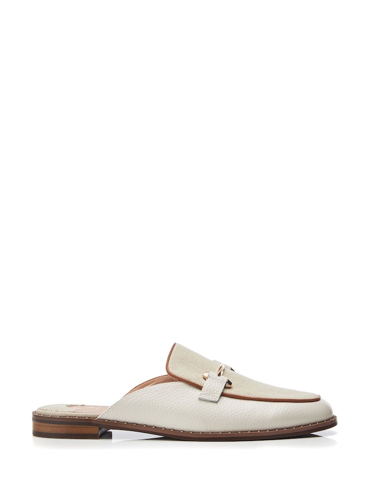 Moda in Pelle Ellajean Mule Slip-On Shoes With Trim - Image 1 of 4