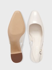 Hobbs Cream Lily Slingback Shoes - Image 4 of 4