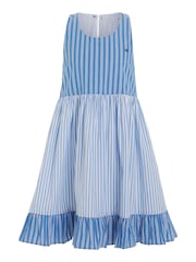 Tommy Hilfiger Blue Mixed Stripe Racerback Dress - Image 4 of 6