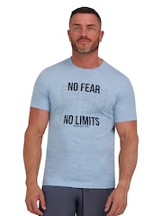 Raging Bull Blue No Fear Just Train T-Shirt - Image 1 of 6
