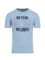 Raging Bull Blue No Fear Just Train T-Shirt - Image 6 of 6