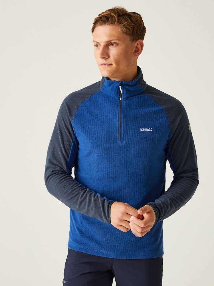 Regatta Blue Elson II Lightweight Fleece - Image 2 of 7