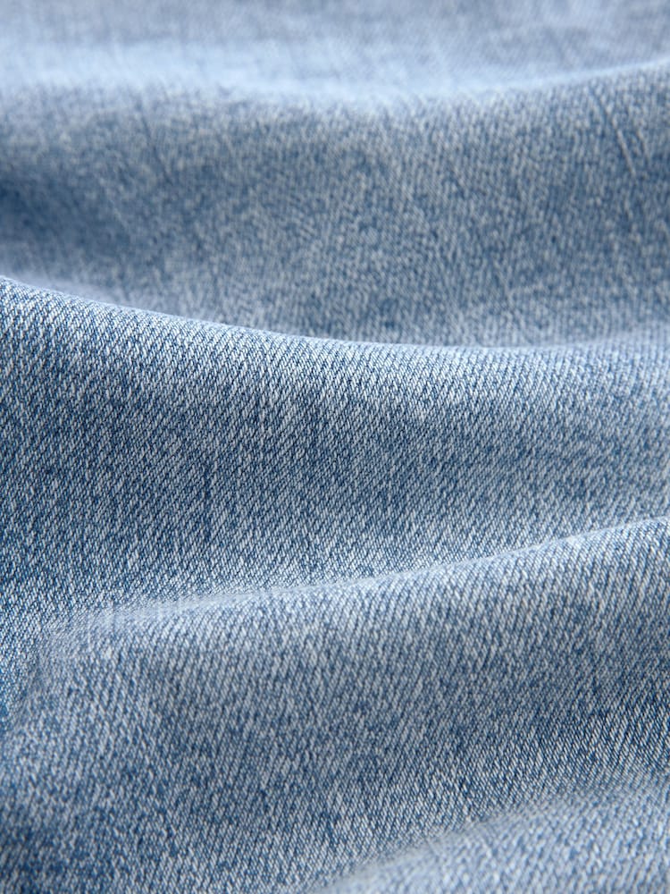 ג'ינס כחול בשטיפה בינונית - ג'ינס סקיני Super Soft - Image 7 of 7