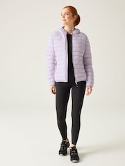 Regatta Purple Womens Hooded Marizion Walking Jacket - Image 3 of 9