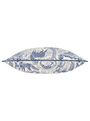 Furn Midnight Winter Woods Animal Chenille Cushion - Image 3 of 5