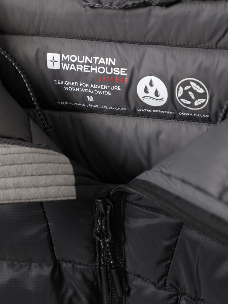 Negro - Chaqueta acolchada impermeable de hombre Henry II de Mountain Warehouse - Imagen 5 de 5