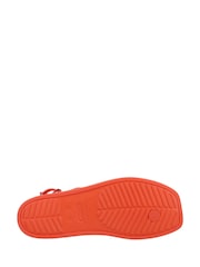 Crocs Red Miami Thong Flip Flops - Image 3 of 4