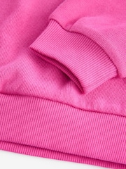 Pink - Gemütliches, geripptes Oversize-Sweatshirt (3 – 16 Jahre) - Bild 7 von 8